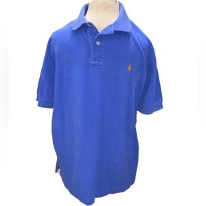 Periwinkle/blue Polo Collared Shirt size Large
